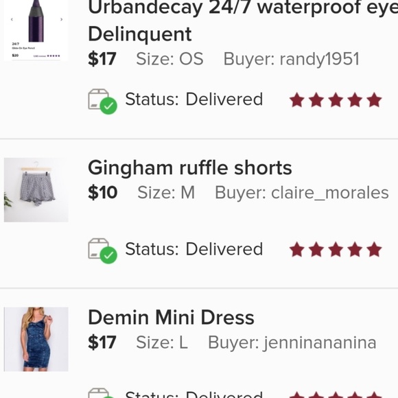 Gingham ruffle shorts - Picture 6 of 8